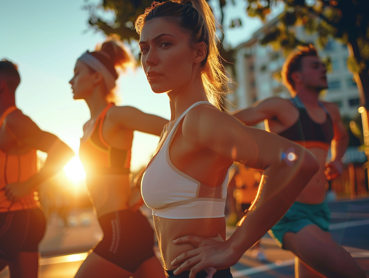 Група людей різного віку займається функціональним фітнесом