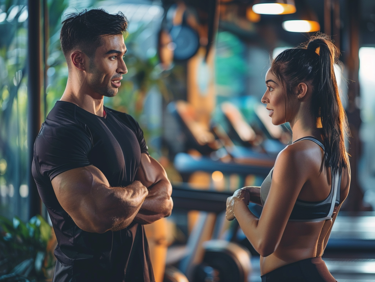 Команда фахівців проводить групове тренування